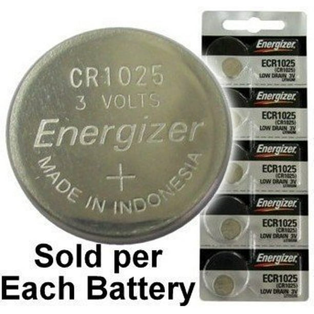 E-CR1025 DL1025 200 Milliamp Hours 2X Exell 3-Volt Lithium Coin Cell Battery 5-Pack Replaces CR1025 KL1025 BR1025 KECR1025 5033LC L1025 ECR1025 KCR1025 EB-CR1025 